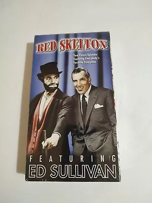 Red Skelton Featuring Ed Sullivan VHS VCR Video Tape 1999 Comedy Classic Sealed • $9.59