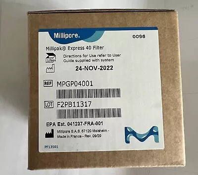 Millipore MPGP04001 Millipak Express 40 Filter • $165