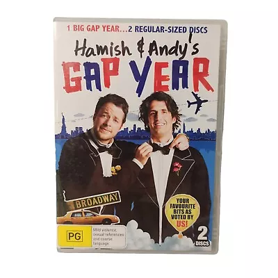 Hamish & Andy's Gap Year (DVD) Australian Comedy Drama Travel Vacation Buddy • £5.53