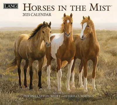 $19.95 • Buy Horses In The Mist - 2023 Wall Calendar - Brand New - Lang Art 01917