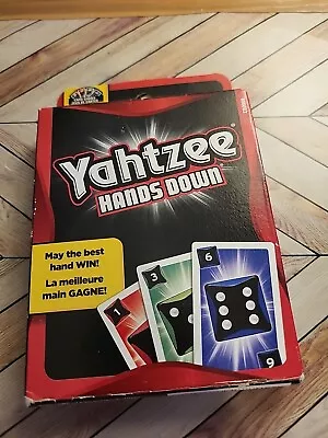 Yahtzee Hands Down Card Game Family Night Sealed • $10.15