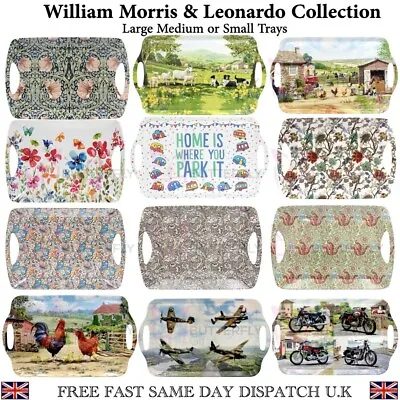 William Morris Trays Coffee Tea Serving Tray Robin Birds Owl Butterfly Gift Tray • £5.95