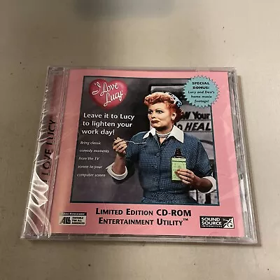 I Love Lucy Limited Edition CD-ROM Includes Lucy & Desi Home Movies NEW SEALED • $13.49