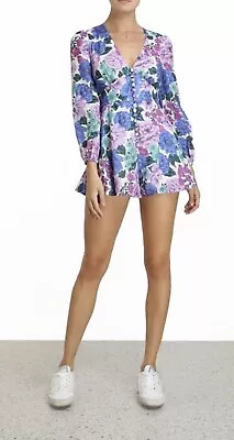 BNWT Zimmermann Poppy Plunge Playsuit • $350