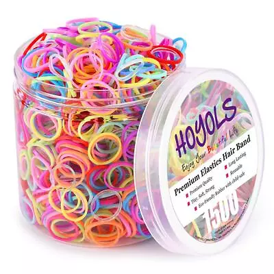 Small Toddler Elastics Mini Hair Ties Rubber Bands For Hair Ponytail Holders ... • $12.35