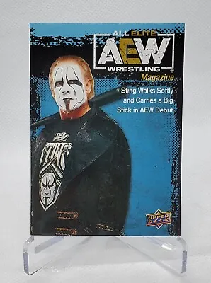 2021 Upper Deck Aew - Wrestling Magazine Insert - Complete Your Set!! • $0.99