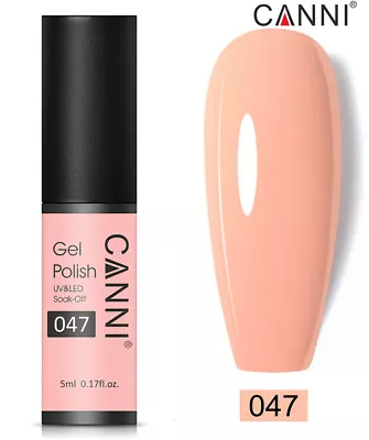£2.50 • Buy CANNI® Mini UV LED Nail Gel Polish Soak Off Base Top Colour Coat - 5ml