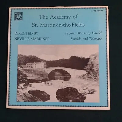 The Academy Of St. Martin-in-the-Fields: Works By Handel Vivaldi And Telemann • $5.99