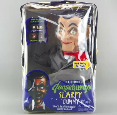 Vintage 2000 R.L. Stein Goosebumps SLAPPY 30  Ventriloquist Doll Dummy New RARE • $369.97