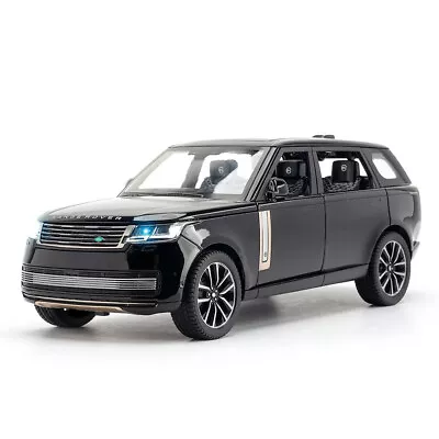 1:24 Land Rover Range Rover SV Diecast Model Car Toy Collection Light&Sound NEW • £40.56