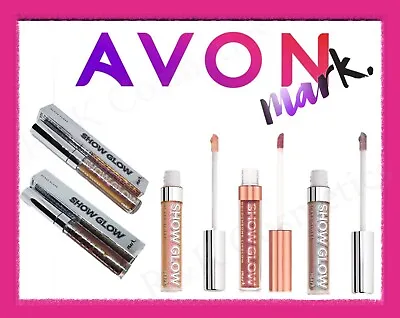 Avon Mark Show Glow Glass Gloss Lip Gloss Lipstick Lipgloss NEW • £4.57