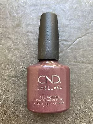 £10.49 • Buy Genuine CND Shellac Gel UV LED Nail Polish, Arrowhead, Brown, Over 2/3 Full