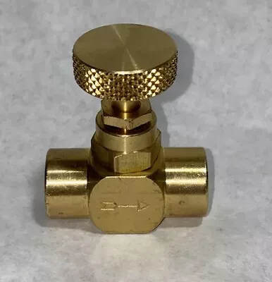 WEKSLER BBV4 Needle Valve1/4  NPT1/4  NPT • $12.59