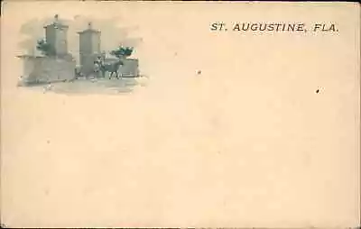 $19.99 • Buy St. Augustine Florida FL Government Postal Card 1890s