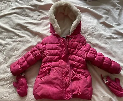 George Baby Girl Winter Coat 12-18 M • £5