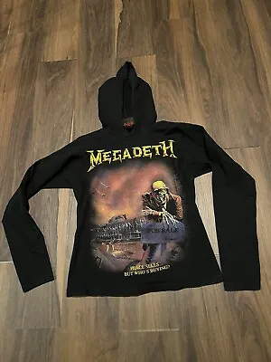 Megadeth Hooded Shirt Xs • $39.99
