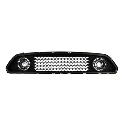 Halo Ring DRL Upper Grille With LED Fog Lights For 15-17 Ford Mustang • $237.77