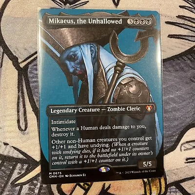 Mikaeus The Unhallowed #675 Mythic Legendary Borderless NM Commander Masters • $10.35