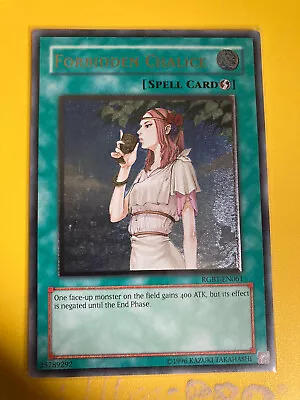 Yugioh Forbidden Chalice Ultimate Rare RGBT-EN061 LP • £49.99