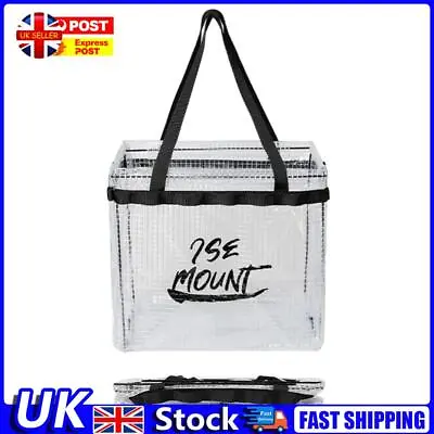 Portable Camping Storage Box Foldable Storage Box Container Fishing Gear Storage • £18.09