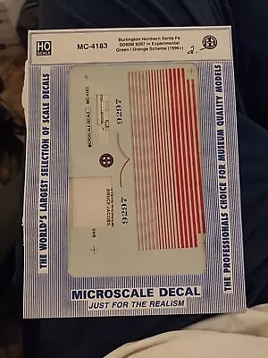 Microscale Decals - # MC-4183 - Vintage - BNSF **USED** • $1