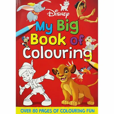 £4 • Buy Disney My Big Book Of Colouring By Disney (Paperback), Books, Brand New
