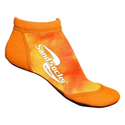 Low Cut SPRITES By Vincere SAND SOCKS  Beach Volleyball  Orange Sunset • $24.95