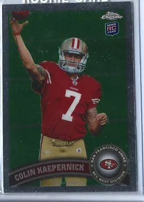 2011 Topps Chrome Colin Kaepernick RC • $9.99