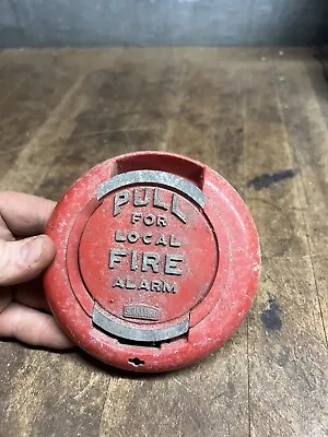 Vintage Old Round Station Call Box Pull For Local Fire Alarm Standard Parts USA • $39.99