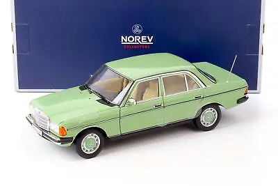 1982 1:18 Norev Mercedes 200 W123 Sedan Light Green 183796 • $95.85