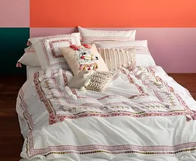Kas Maria Quilt Cover Set In Multi • £133.87