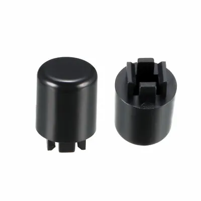 $7.29 • Buy 20Pcs Pushbutton Tactile Switch Caps Cover Black For 12x12x7.3mm Tact Switch