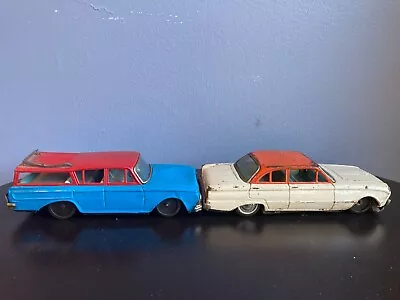 Bandai Tin Toy Car Lot Ford Falcon Rambler 8 In. Long Made In Japan • $11.50