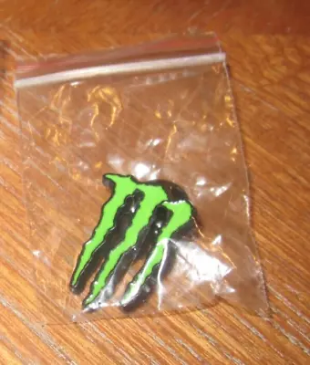 1 Monster Energy Drink Logo Lapel Pin Green & Black Colors - NEW • $10