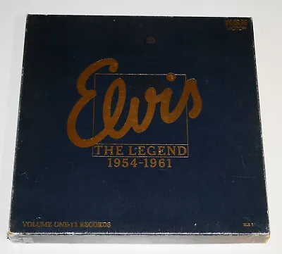 Elvis Presley – The Legend 1954 - 1961  RCA Australia Box Set - 12x 12  LP Vinyl • $125