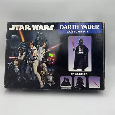 Vintage 1996 Lucasfilm Star Wars Darth Vader Costume Kit In Original Box *read* • $24.99