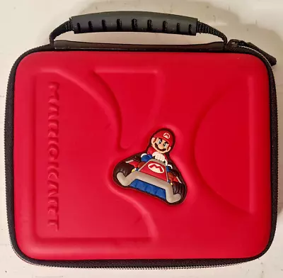 Mario Kart Nintendo 3ds Video Game Console Red Zip Up Carry Case With Handle • $34.95