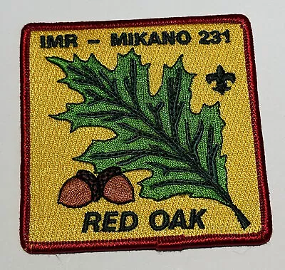 OA Lodge 231 Mikano Wisconsin Red Oak Odd Shape   Boy Scout Patch XJ3 • $8.53