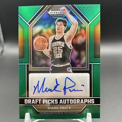 MARK PRICE 2023-24 Prizm Draft Picks Green RC Auto #DPA-MPG Georgia Tech • $5.99