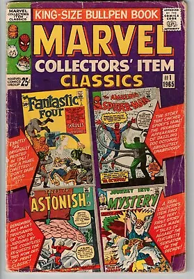 Marvel Collectors Item Classics #1 1965 First Issue Giant 68 Pages! • $14.38