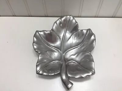 Vintage Bruce Fox Aluminum Leaf Dish 23168 • $10