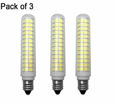 3pcs E11 LED Light Bulb 134-2835 SMD Ceramics Glass Ceiling Fan Lights 110V • $16.55