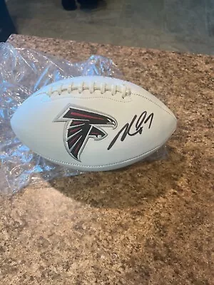 Michael Vick Autographed Atlanta Falcons Football NFC Champs 1998 & 2016 • $75