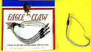 Eagle Claw 151wa #4/0 4ct Kahle Horizontal Hooks 4ct • $7.76
