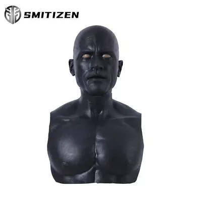 SMITIZEN Realistic Black Silicone Male Skin Human Mask Puppy Gay Masken • $258