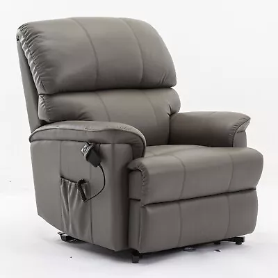 Canterbury Leather Dual Motor Electric Rise Riser And Recliner Chair - 5 Colours • £710.99