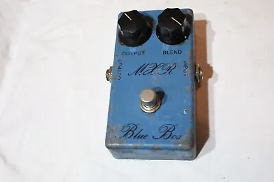 Vintage MXR MX-103 Script Blue Box 1975 Sub Octave Fuzz Blend Guitar Fx Pedal • $388.59
