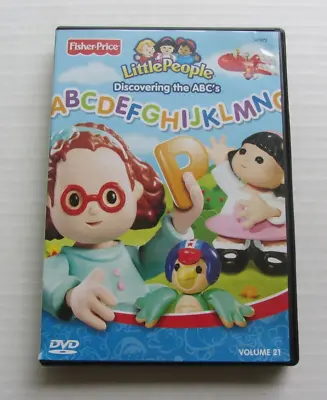$8.95 • Buy Fisher-Price Little People Discovering The ABC's DVD Volume 21