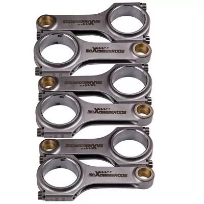 6x Connecting Rod Rods For BMW 3 5 7 Series 328i 528i E36 E46 M52B28 5.315  • $522.48
