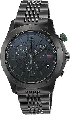 Gucci Men's G-Timeless Black Chronograph Dial Watch - YA126225A ($1250 MSRP) • $629.99